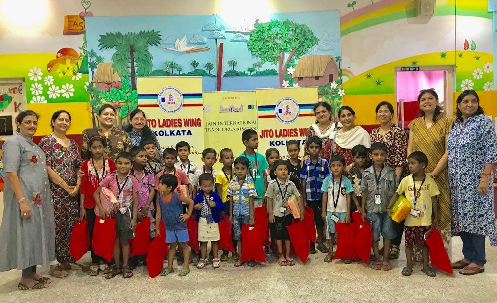 "Sit & Draw Competition for the under privileged children.