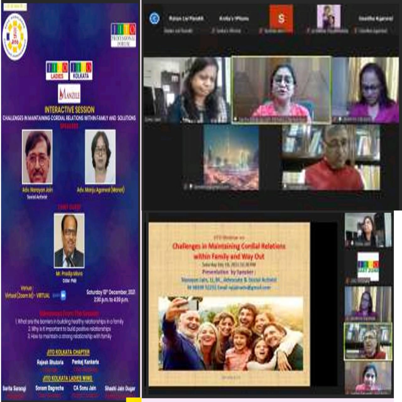 Maintaning Cordial Relations Within Family