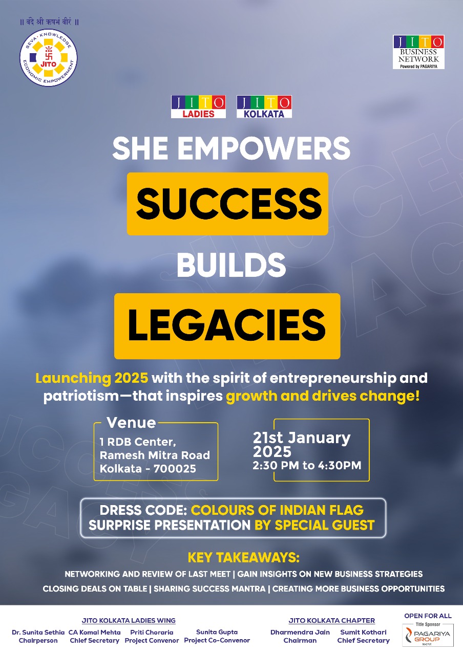 SHE EMPOWERS SUCCESS BUILD LEGACIES
